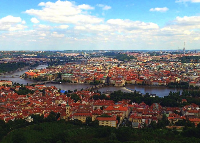 View on Top of Petrin Tower